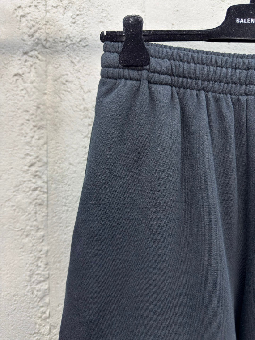 Black balenciaga shorts cotton