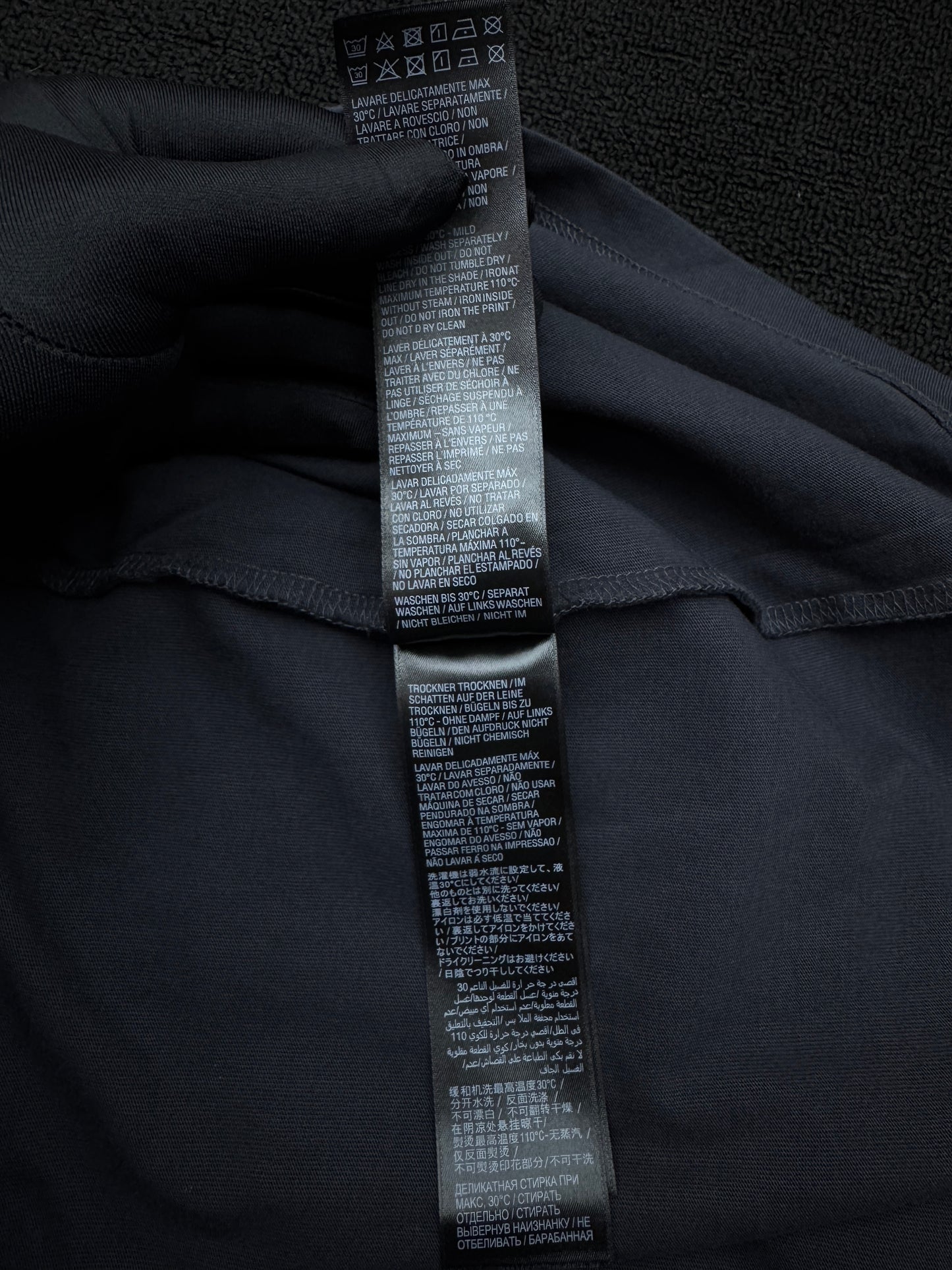 Balenciaga Political Campaign Long-Sleeve Layered T-Shirt 'Black