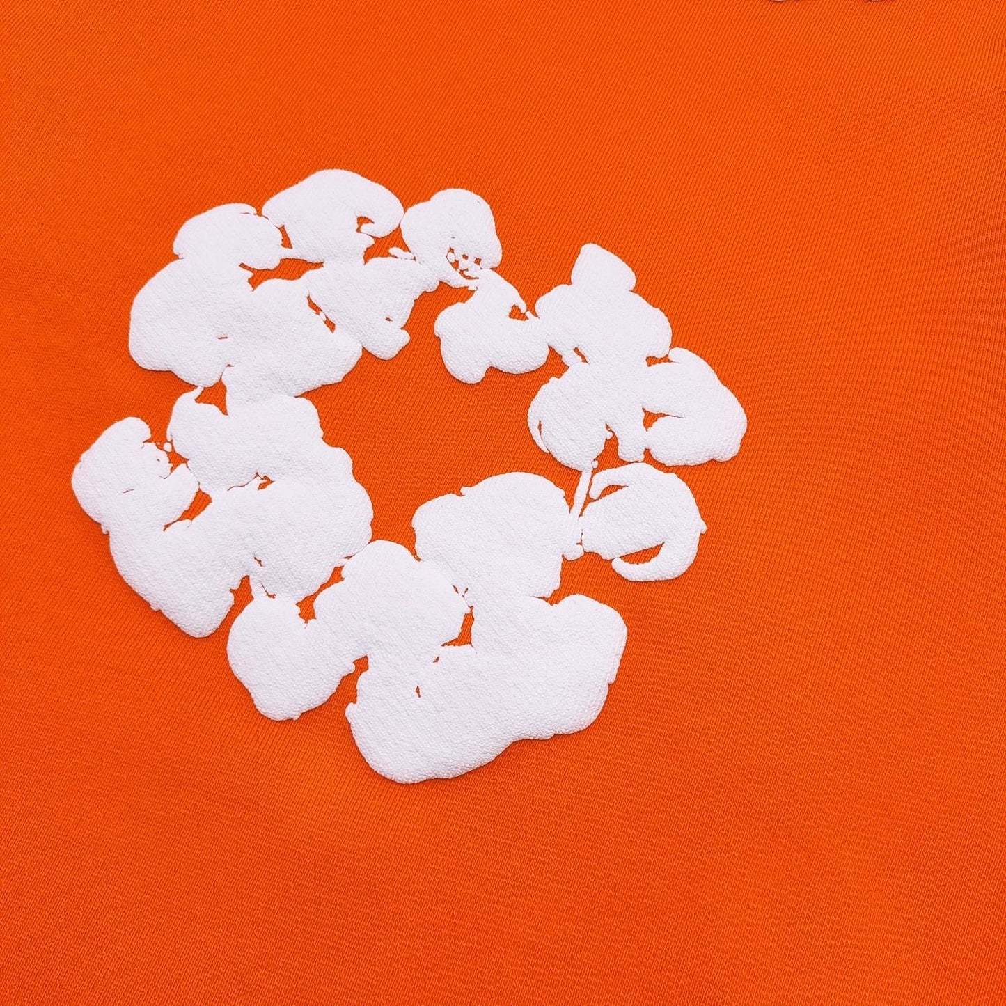 Denim Tears orange hoodie