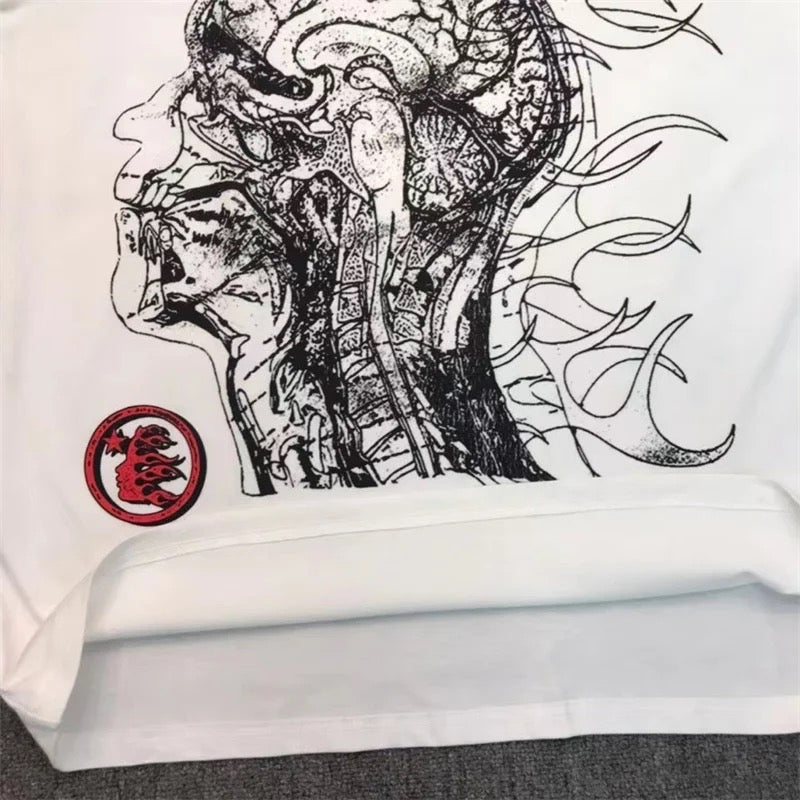 Hellstar Hellstar Human Development cranium T-shirt