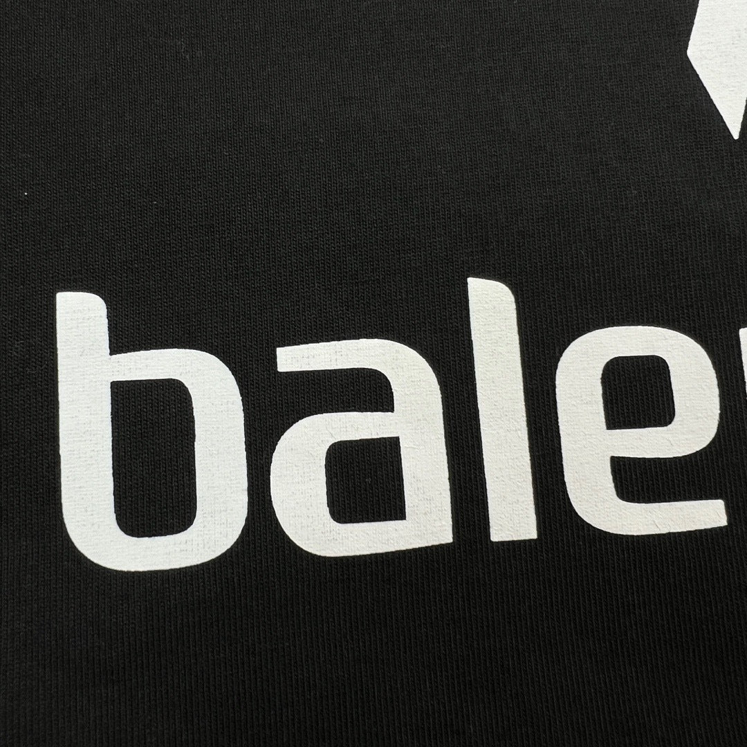 Balenciaga Paris Soccer Long Sleeve Oversized Jersey