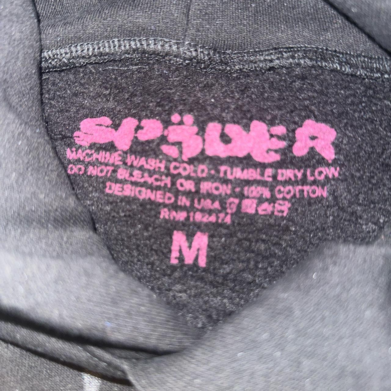 Sp5der P*Nk Hoodie black