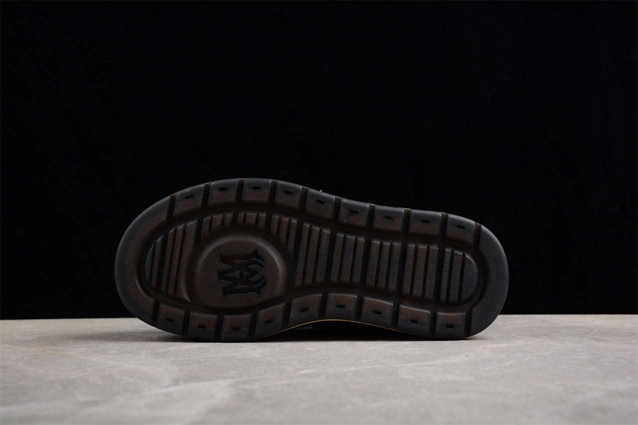 Amiri uggs Malibu suede boots black