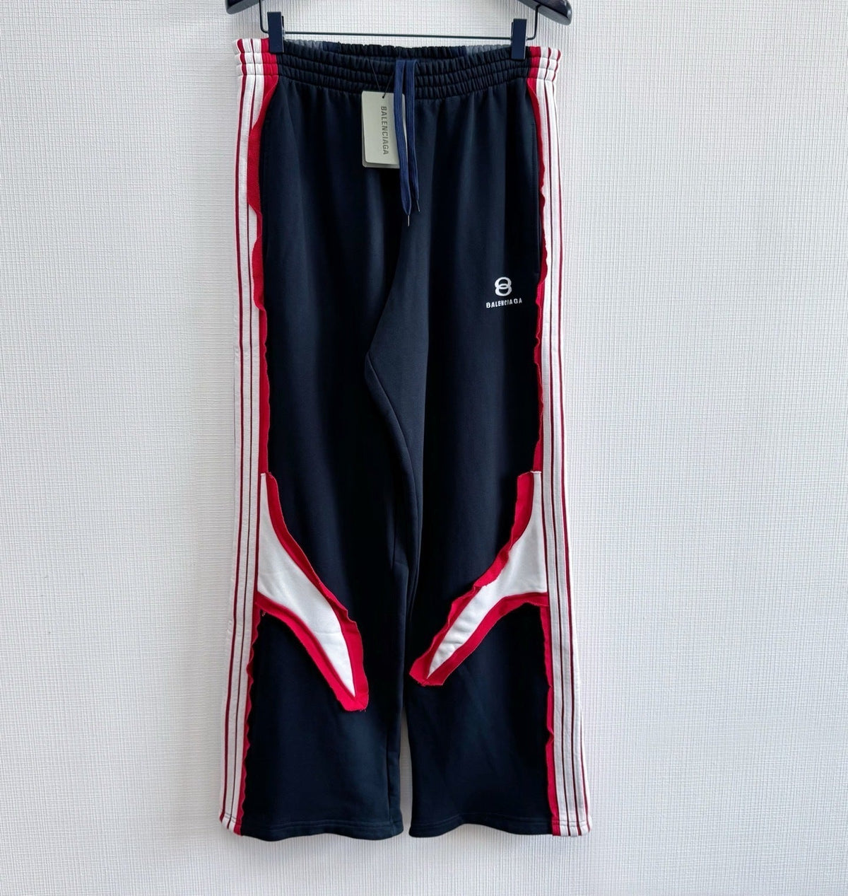 Balenciaga Men's Oversized Cotton Unity Sports Icon Sweatpants