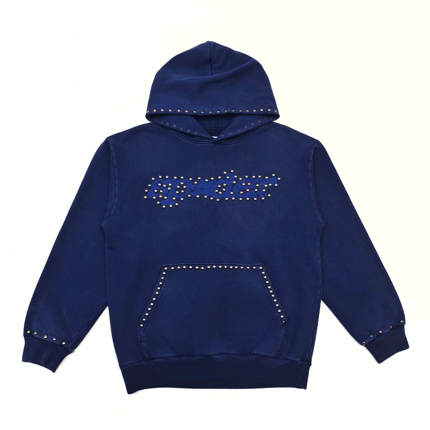 Sp5der FW25 Punk V3 Studded Hoodie