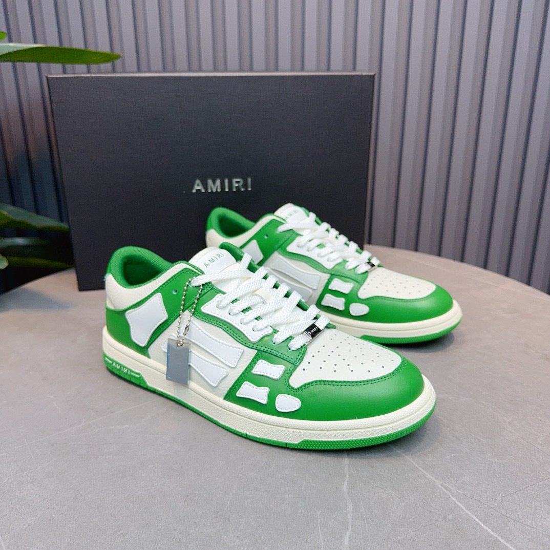 Amiri  Skel Top Low 'green white '