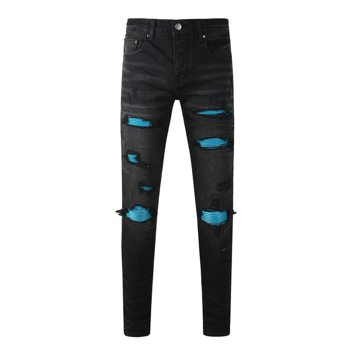 Amiri jeans black& blue