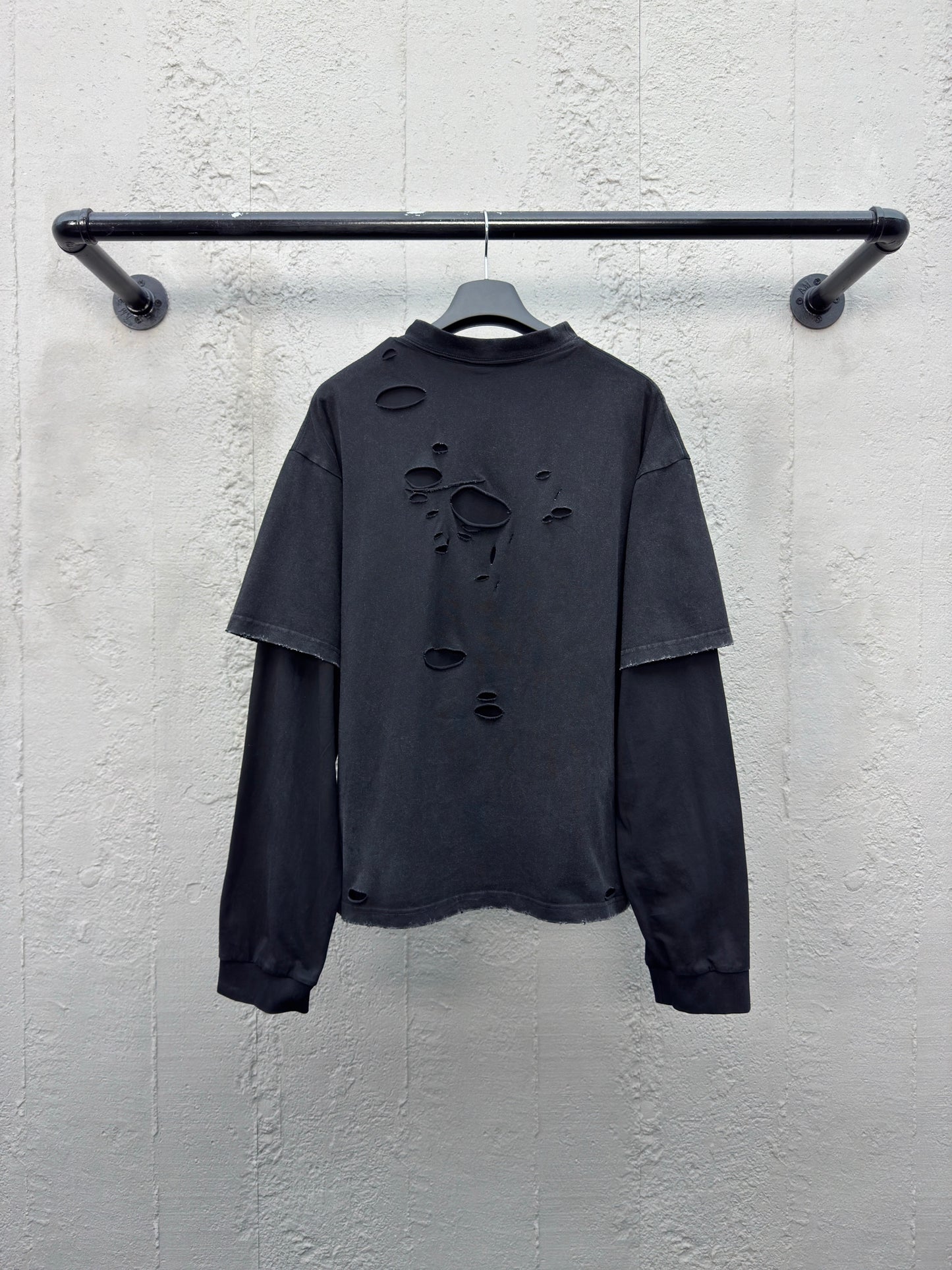 Balenciaga Layered 3B Shirt Black