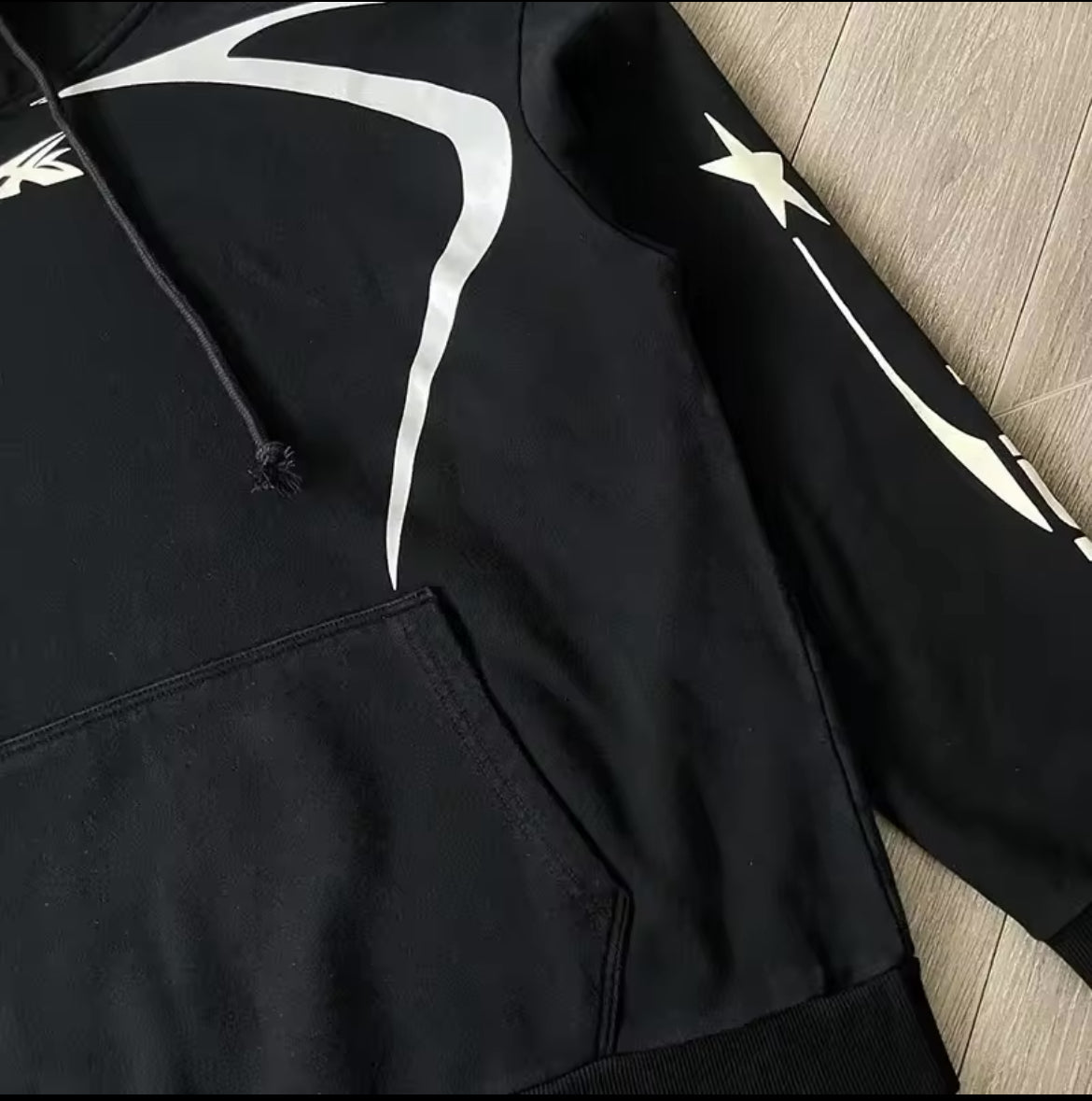 black hellstar sports hoodie/ sweatpants