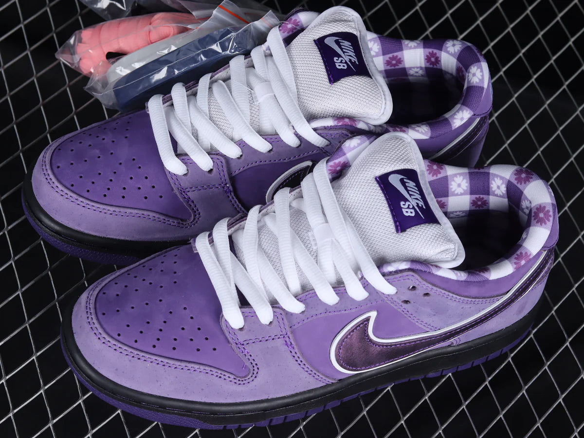 SB purple lobster dunks