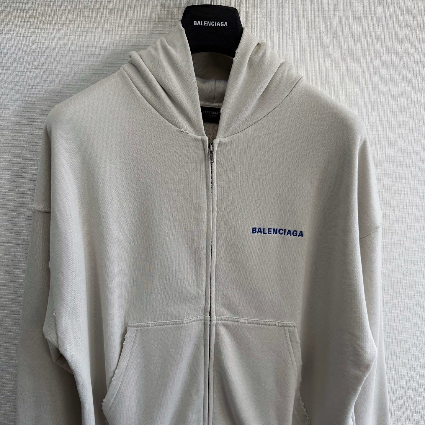 Balenciaga  Zip-Up Regular Fit Hoodie