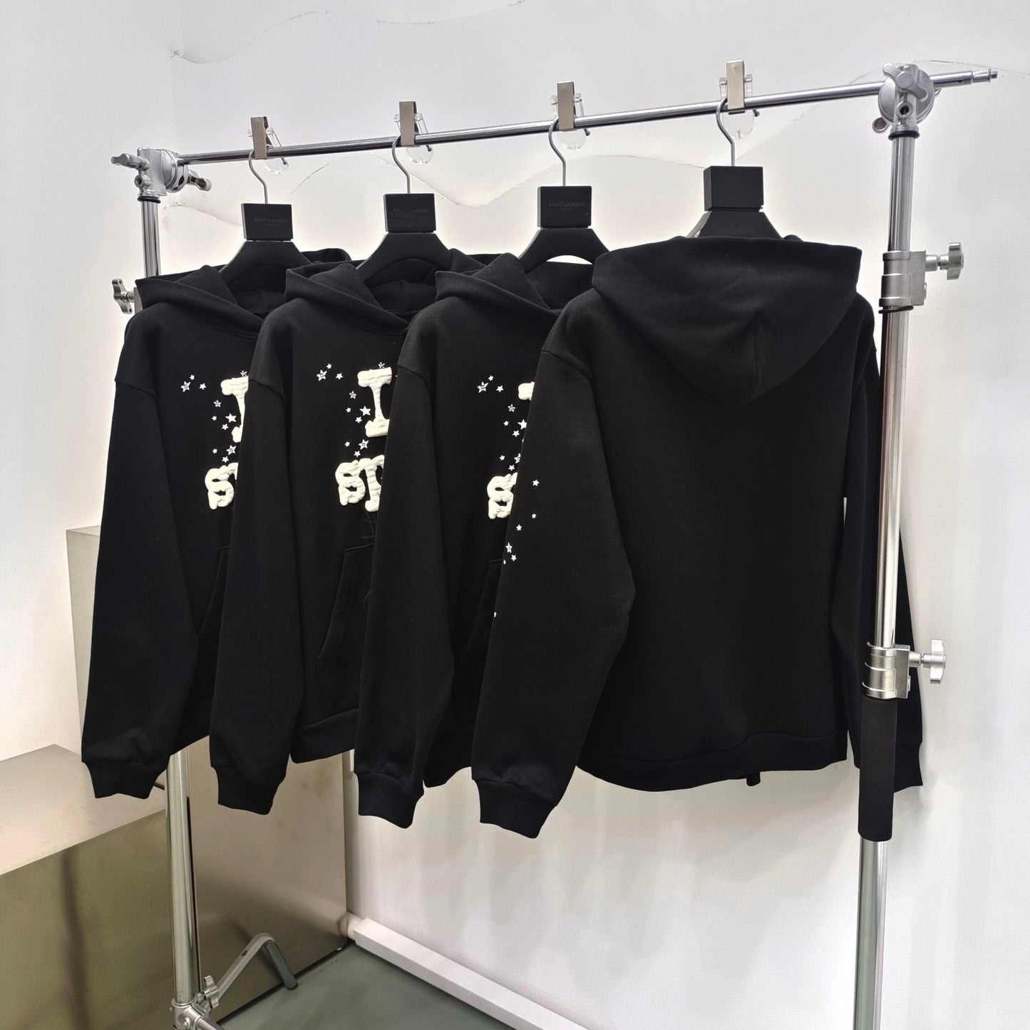 Sp5der worldwide I love spider hoodie