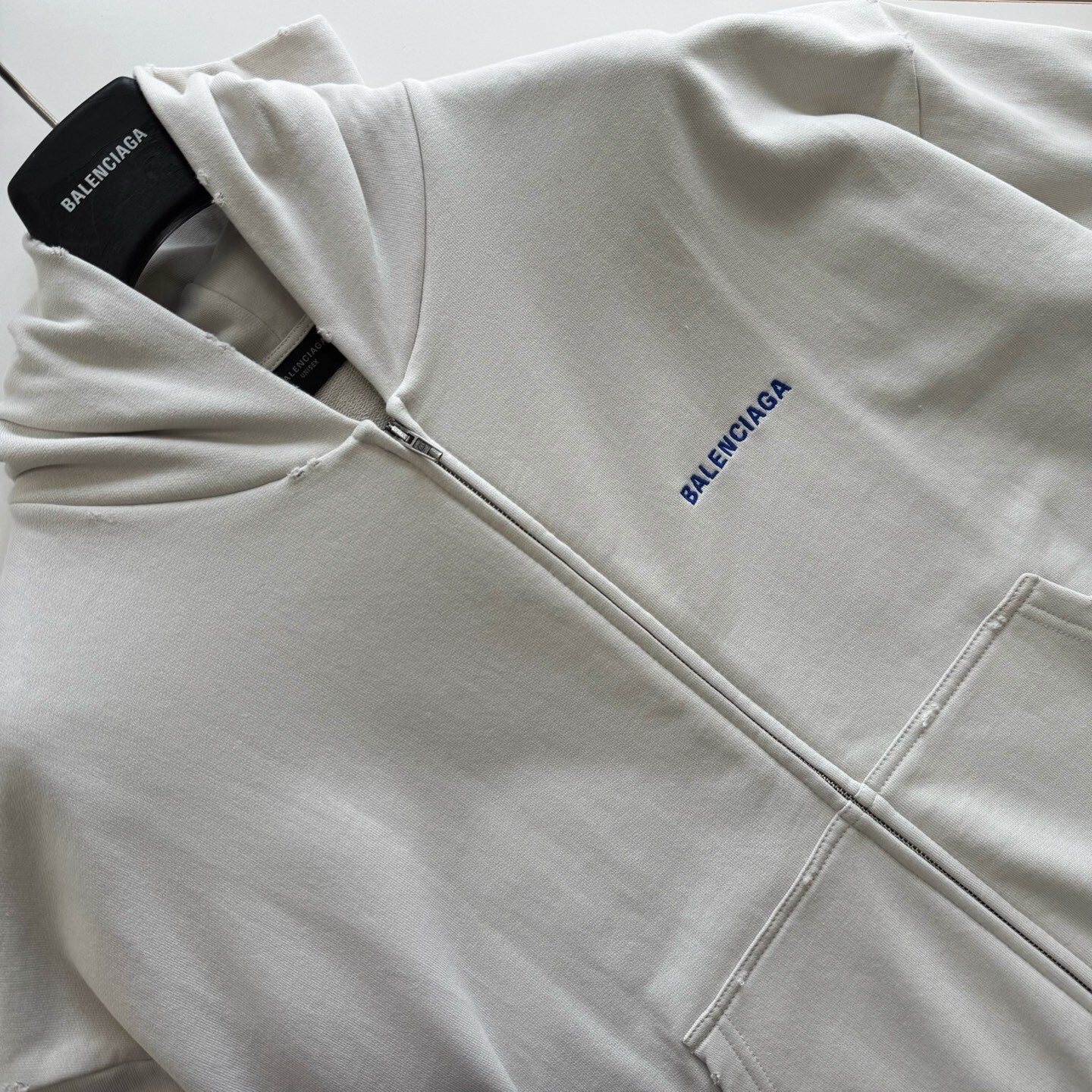 Balenciaga  Zip-Up Regular Fit Hoodie