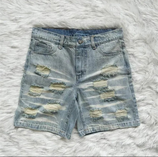 Hellstar denim Jean shorts