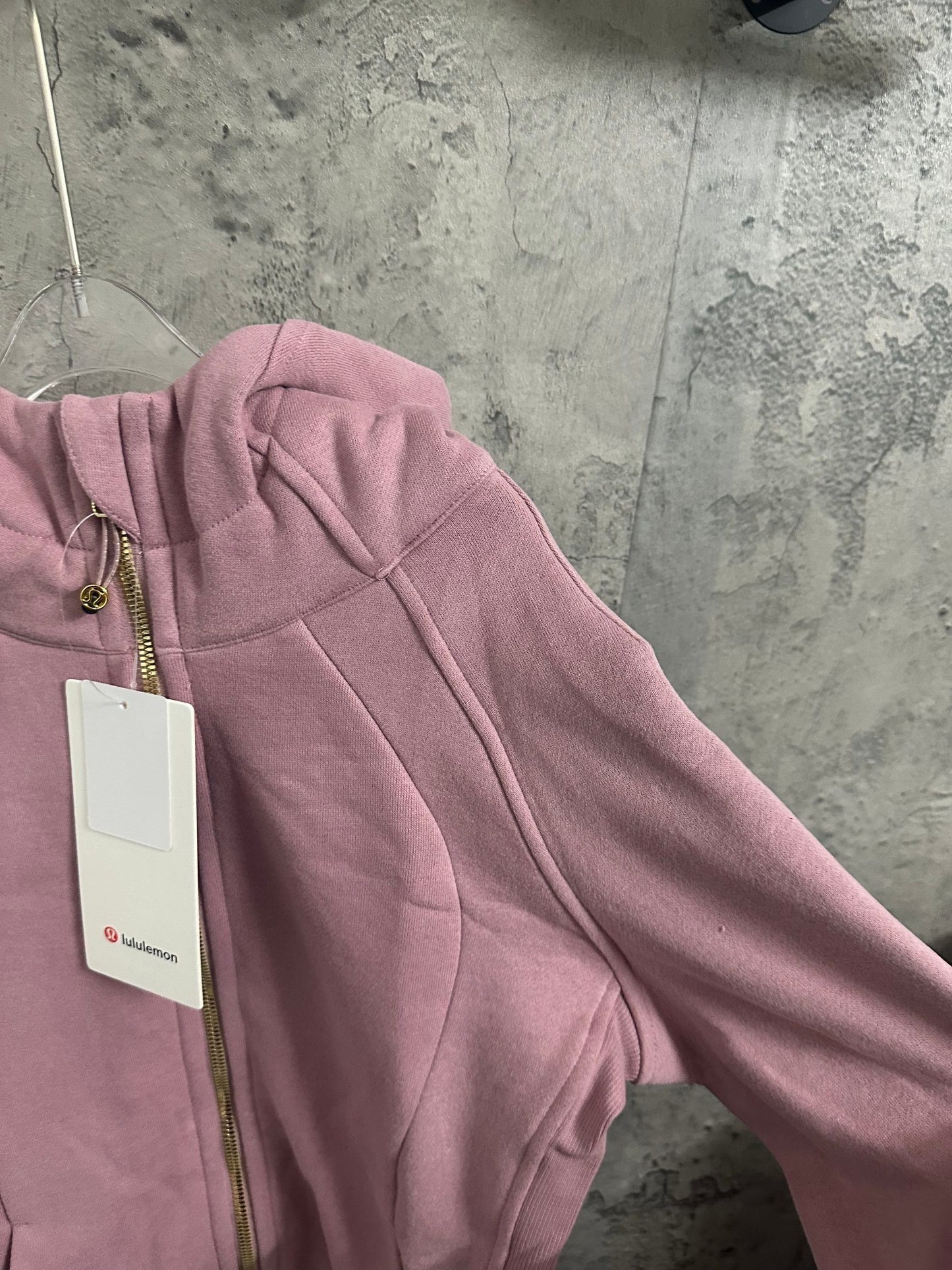 Lululemon light purple scuba jacket