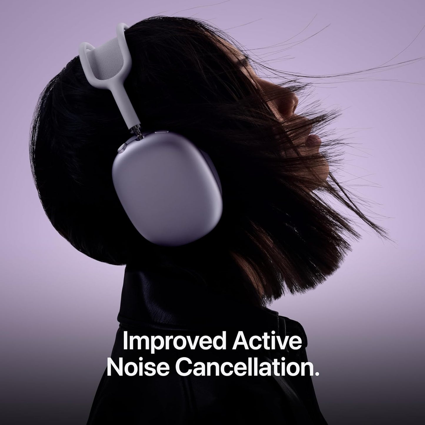 Apple AirPods Max 2 Wireless Over-Ear Headphones, Active Noise Cancellation, Adaptive Audio, Personalized Spatial Audio, Bluetooth Headphones Purple