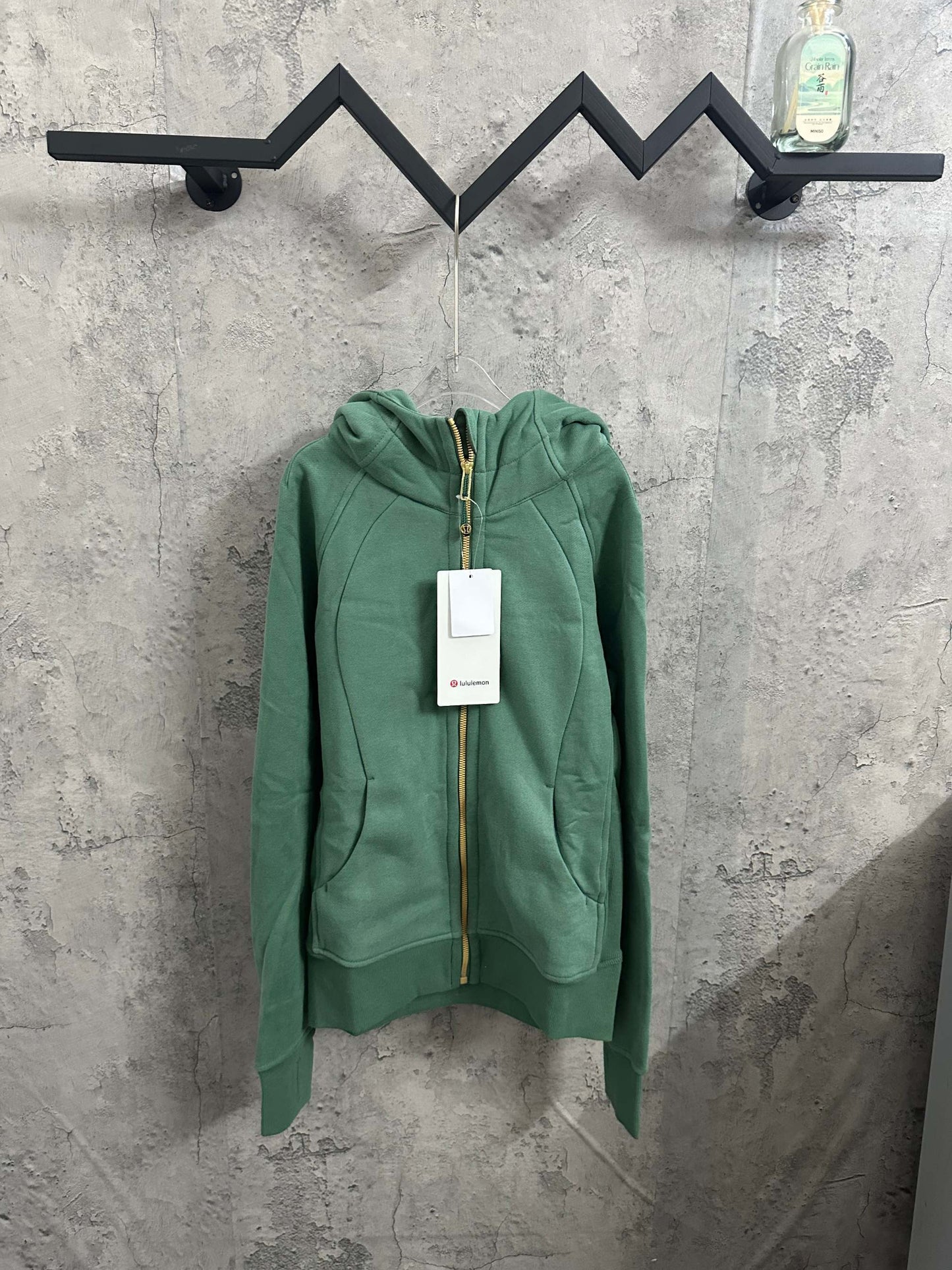 Lululemon sage green  scuba jacket