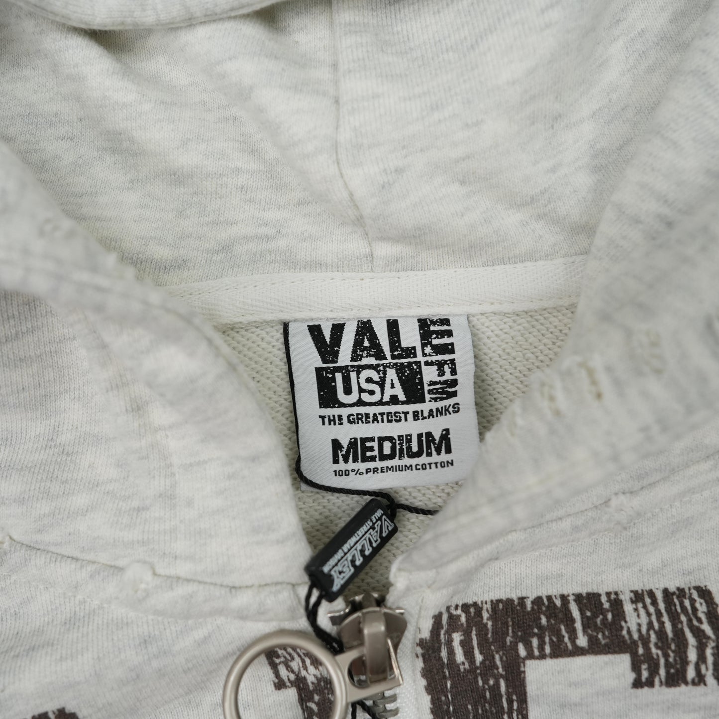 Vale Forever Destroyer Zip Up Hoodie