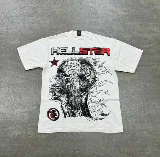 Hellstar Hellstar Human Development cranium T-shirt