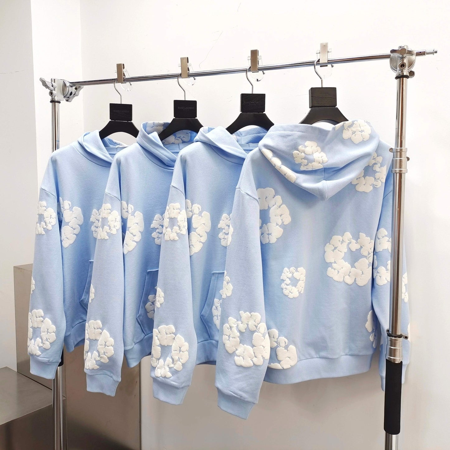 Denim Tears light blue hoodie