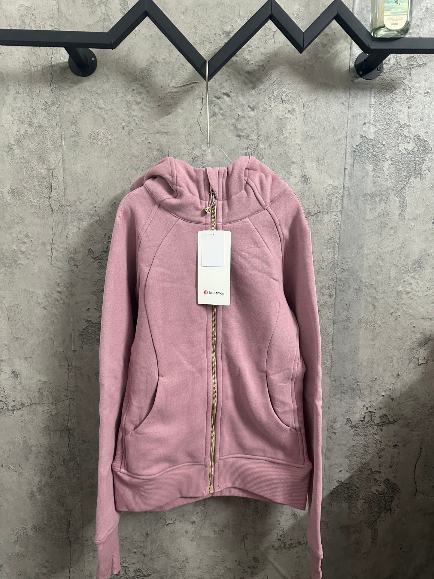 Lululemon light purple scuba jacket