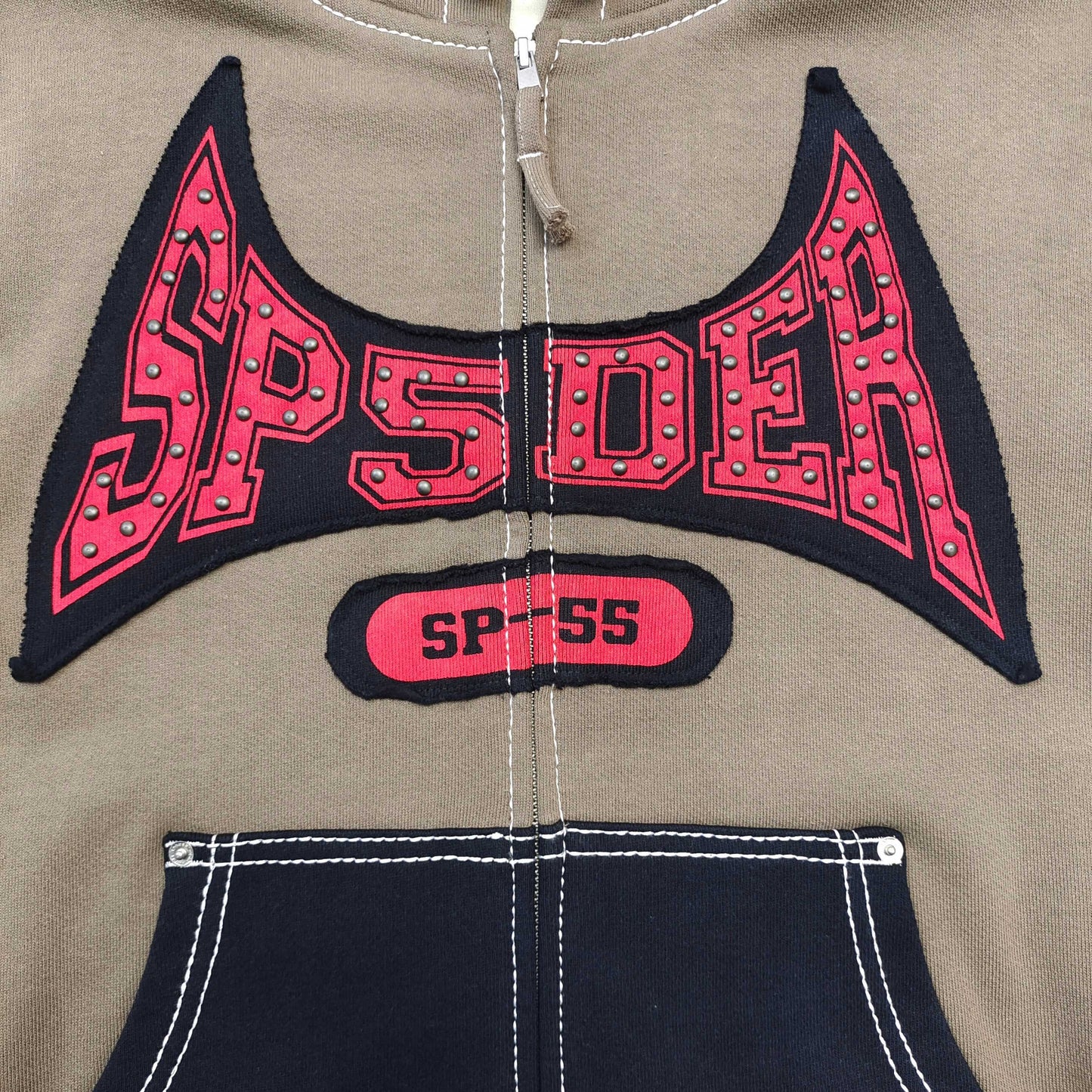 Sp5der T&F Zip Hoodie
