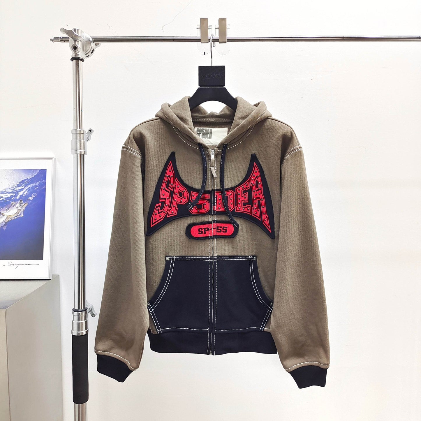 Sp5der T&F Zip Hoodie