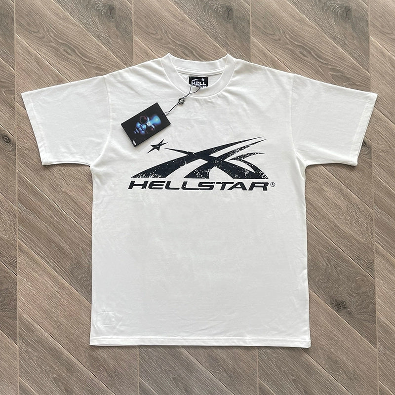 Hellstar sports black and white tee