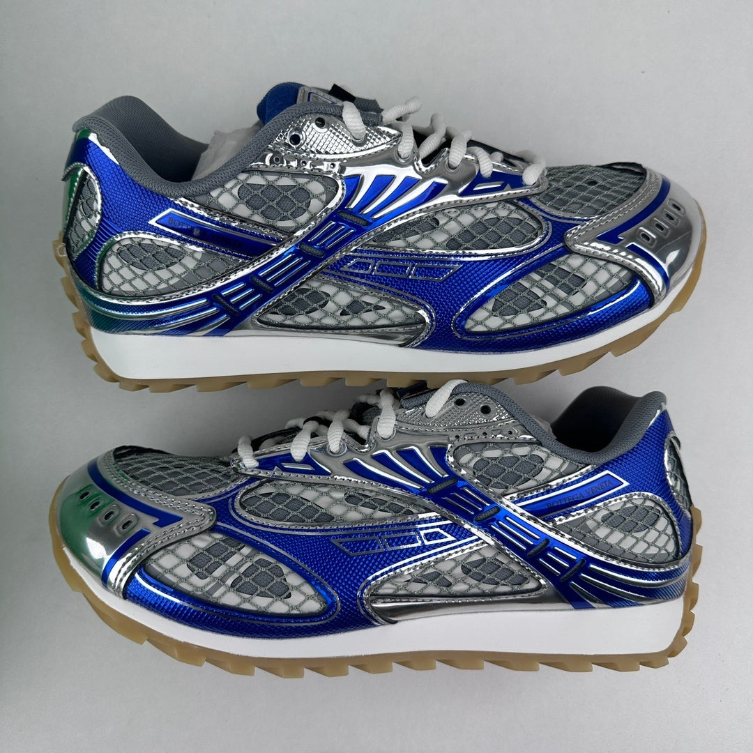 Bottega venta orbit dark blue and sliver
