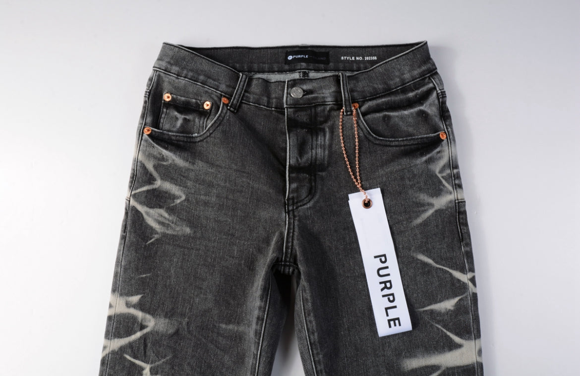 Dark gray purple brand  jeans