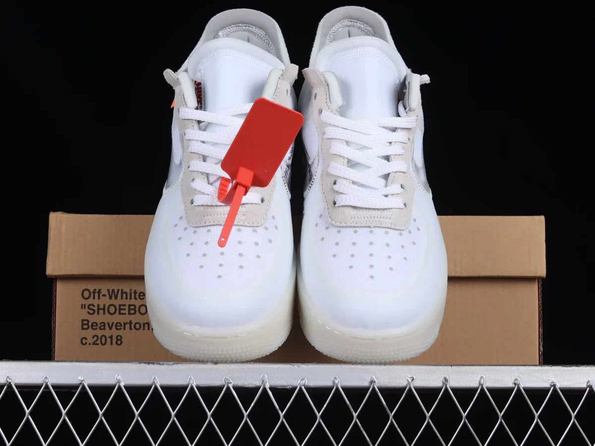 White off white Air Force 1