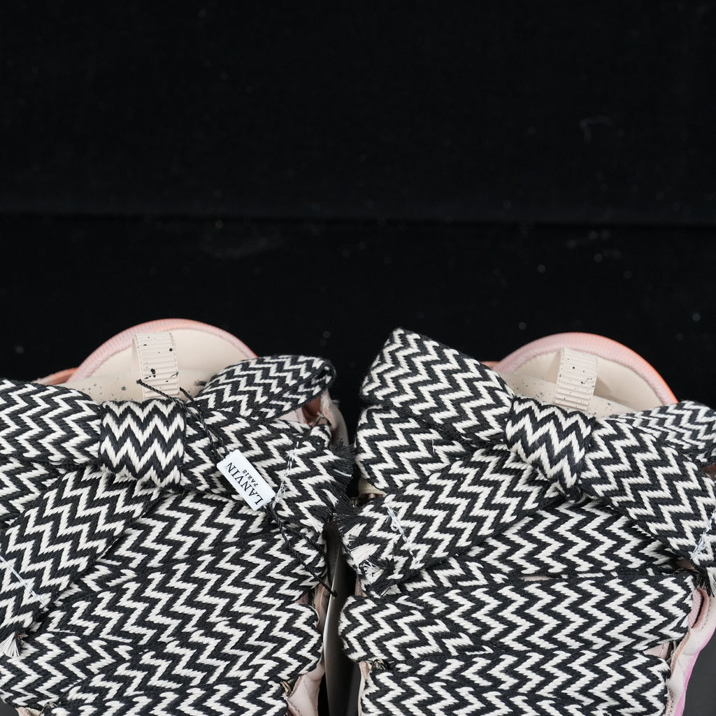 Gallery Dept. x Lanvin Curb Light Sneakers 'Paint Drip - Pale Pink'