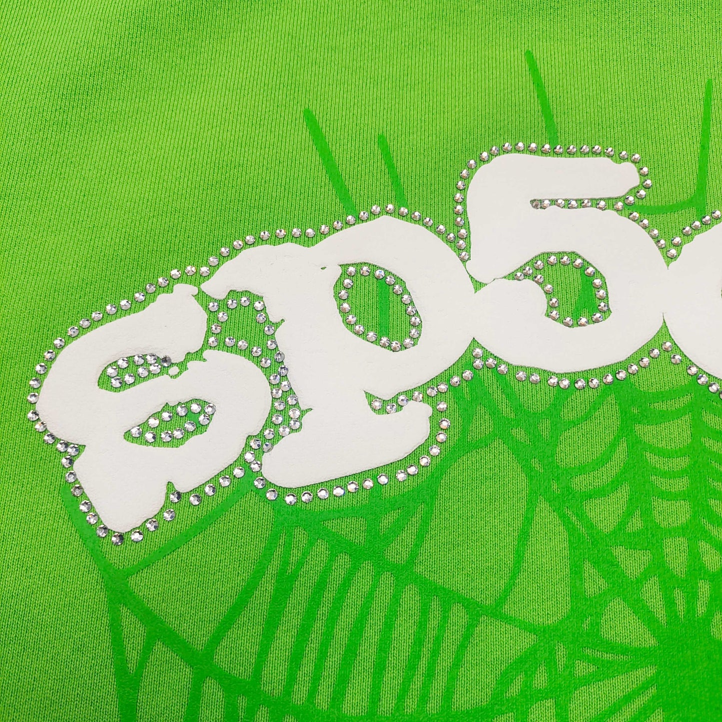 Sp5der Worldwide Green Hoodie