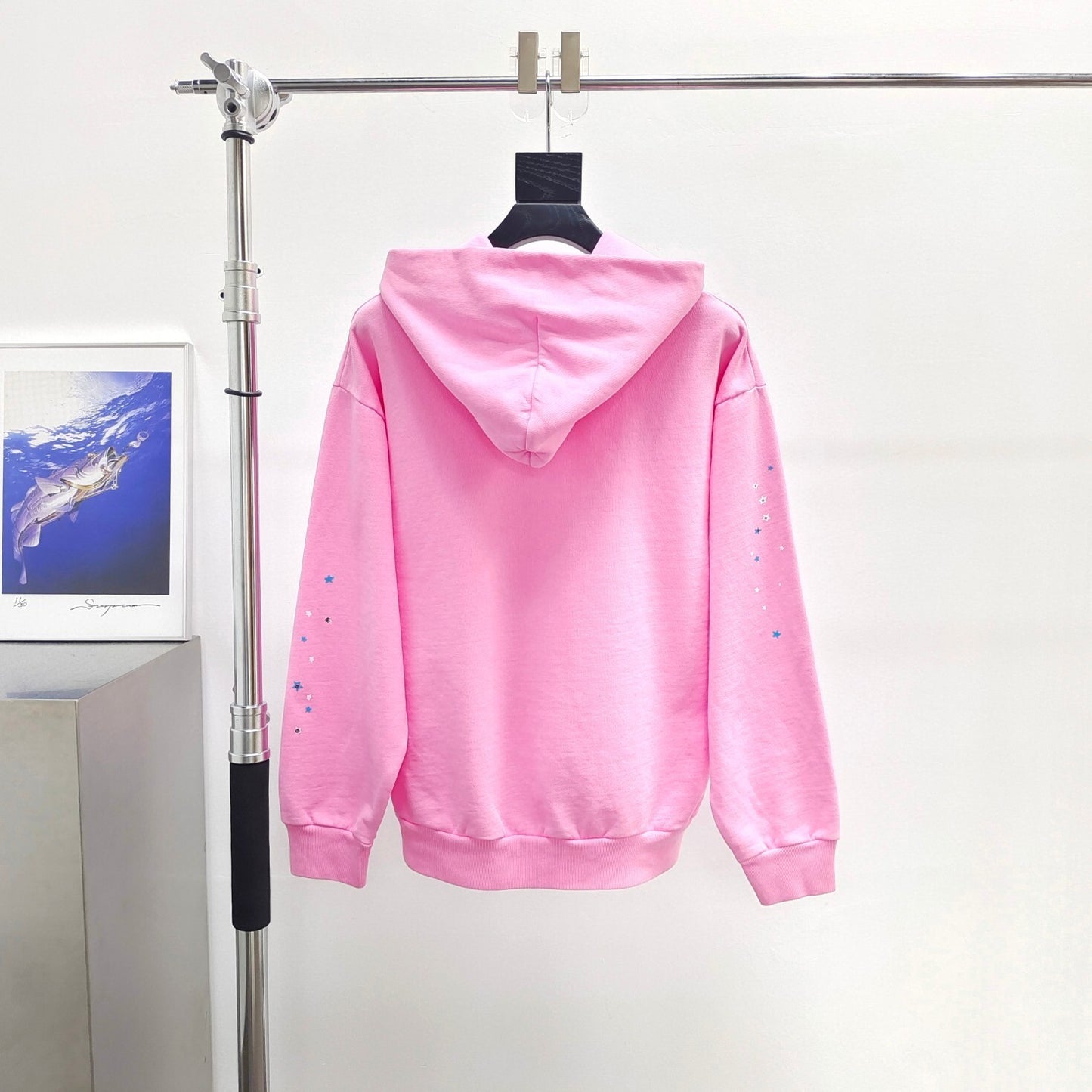 Sp5der OG Web Hoodie 'Pink'