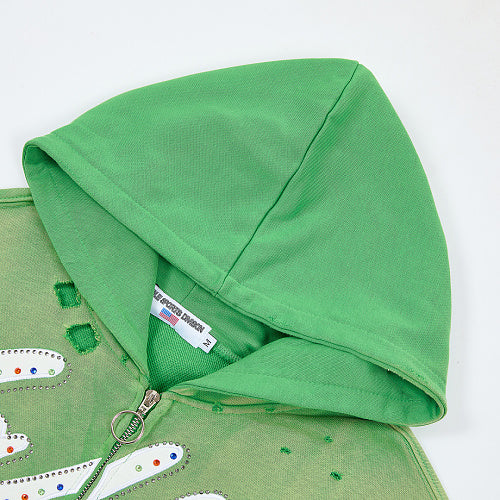 Vale Forever Inferno Zip Up 'Green'