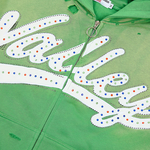 Vale Forever Inferno Zip Up 'Green'