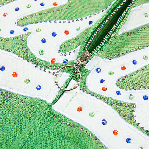 Vale Forever Inferno Zip Up 'Green'