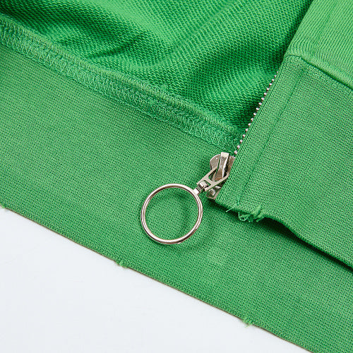 Vale Forever Inferno Zip Up 'Green'