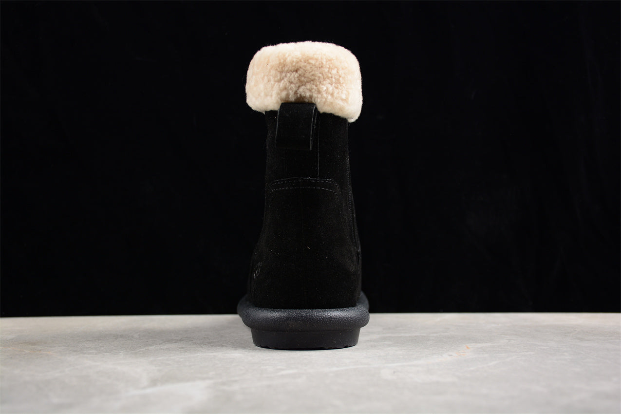 Amiri uggs Malibu suede boots black