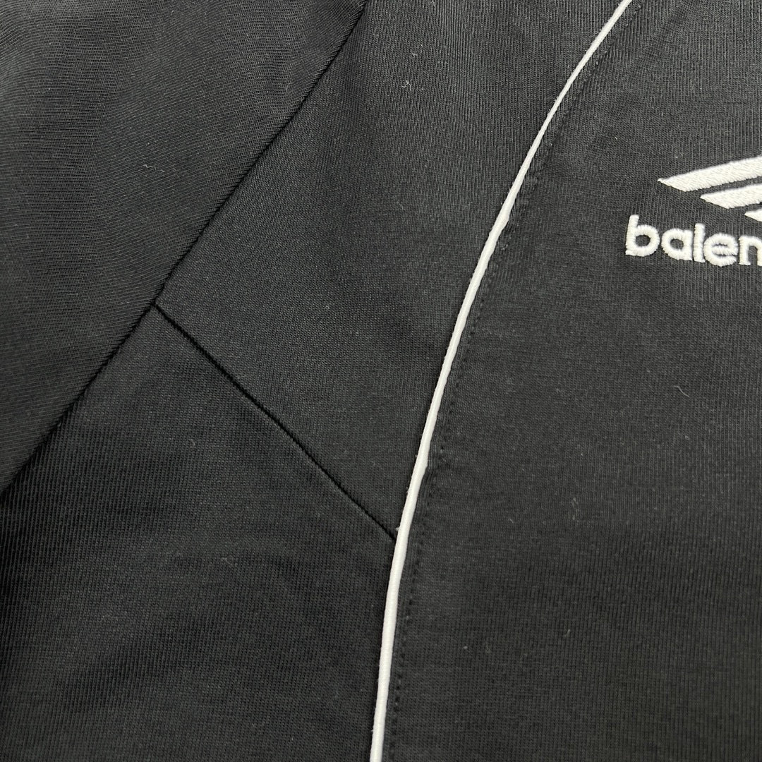 Balenciaga Paris Soccer Long Sleeve Oversized Jersey