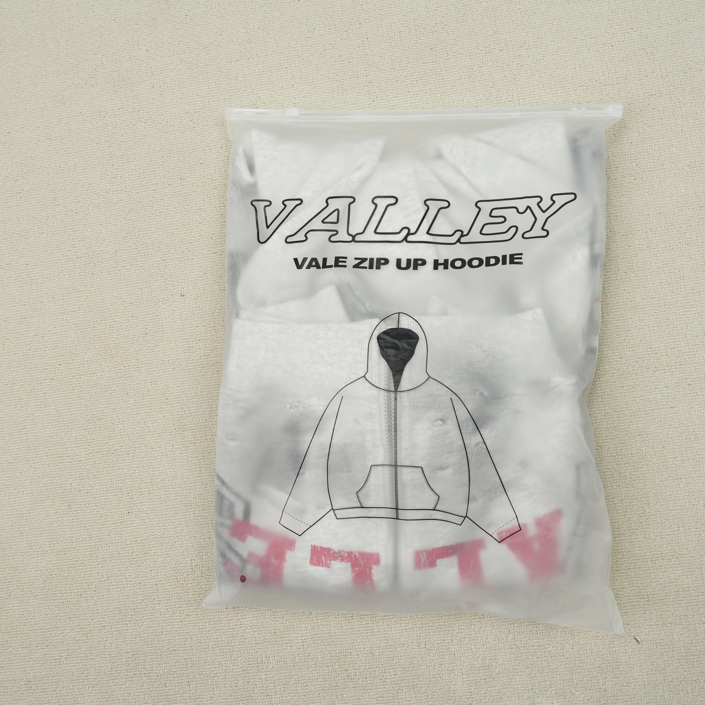 Vale Forever Destroyer Zip Up Hoodie