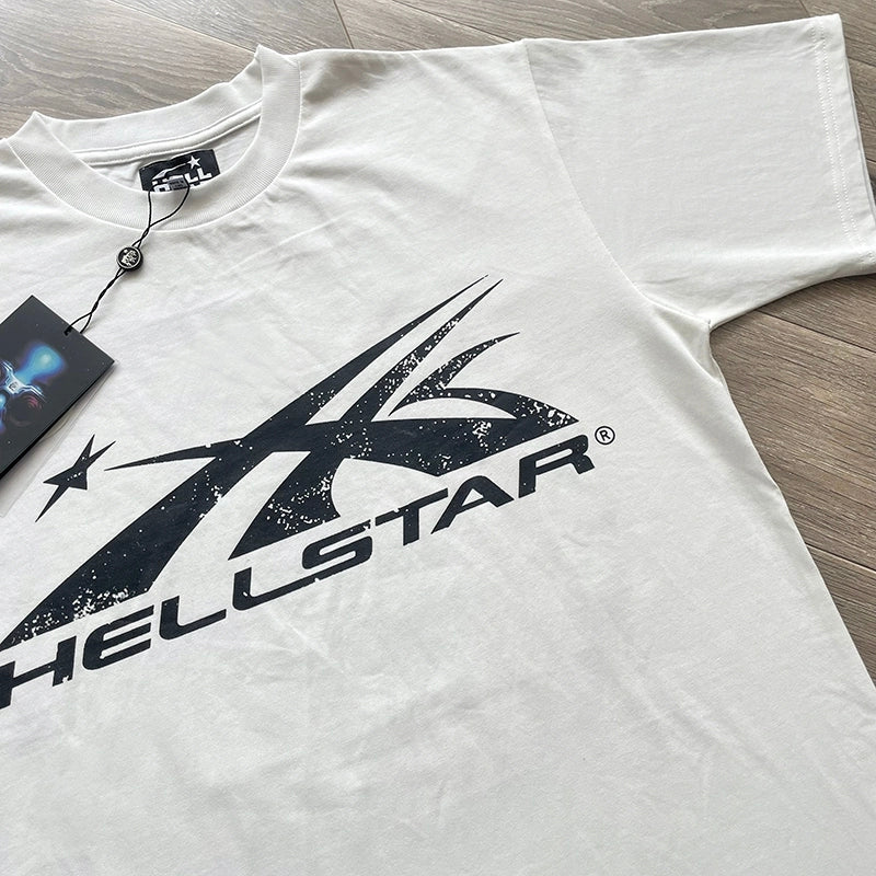 Hellstar sports black and white tee