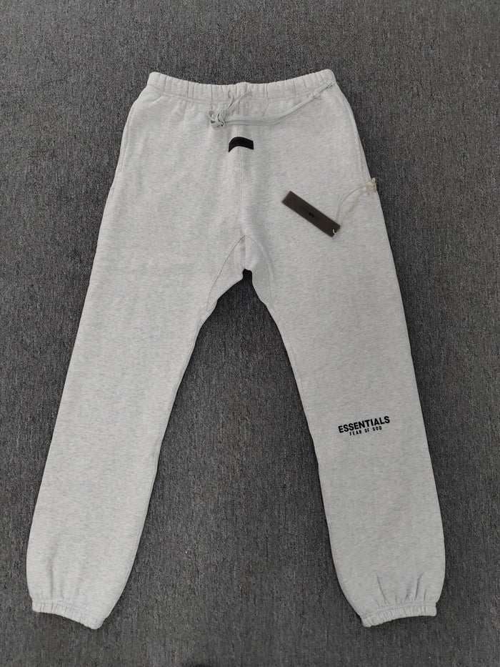 Fear of God Essentials sweatpants cuffed ‘light oatmeal  '