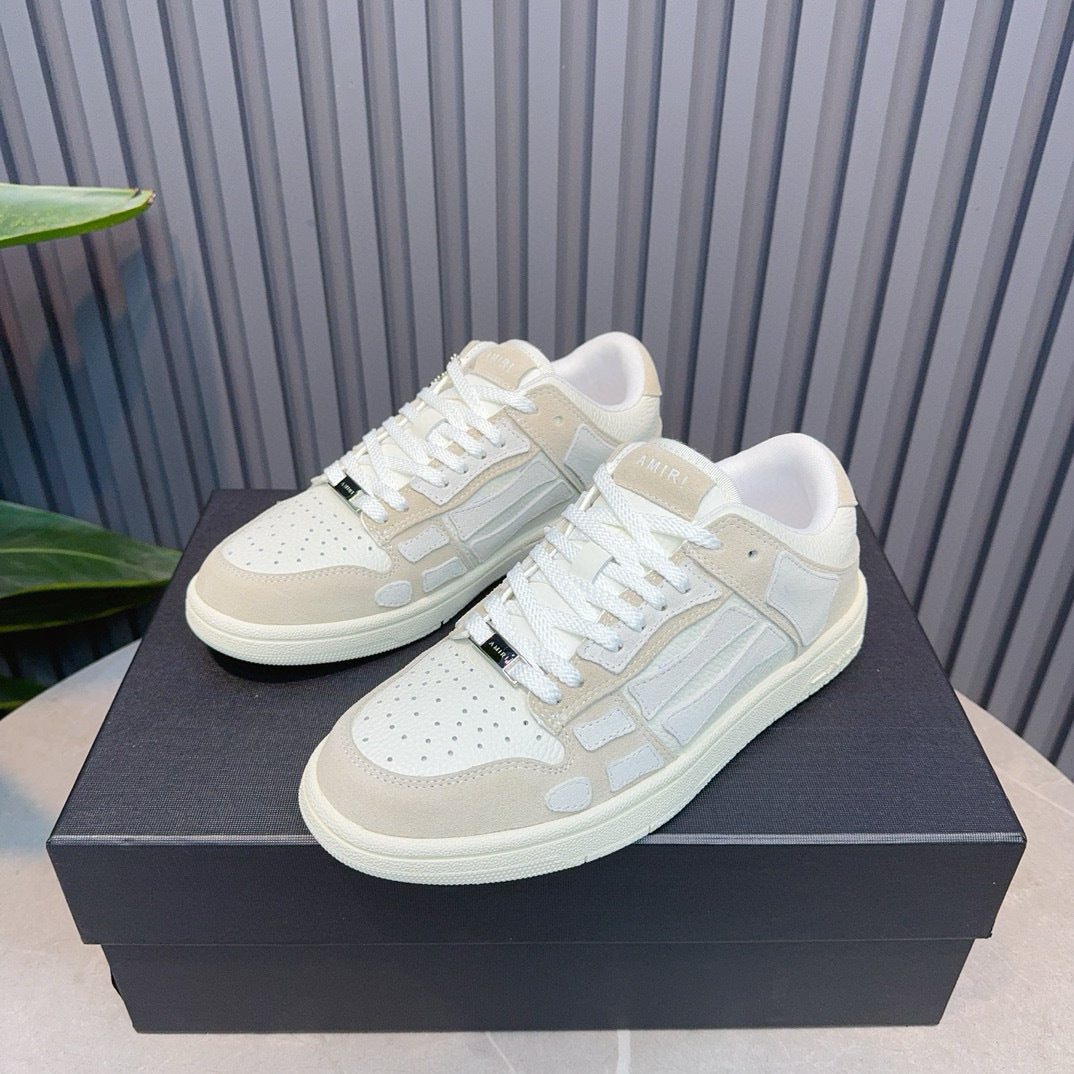 Amiri Skel Top Low ‘beige '