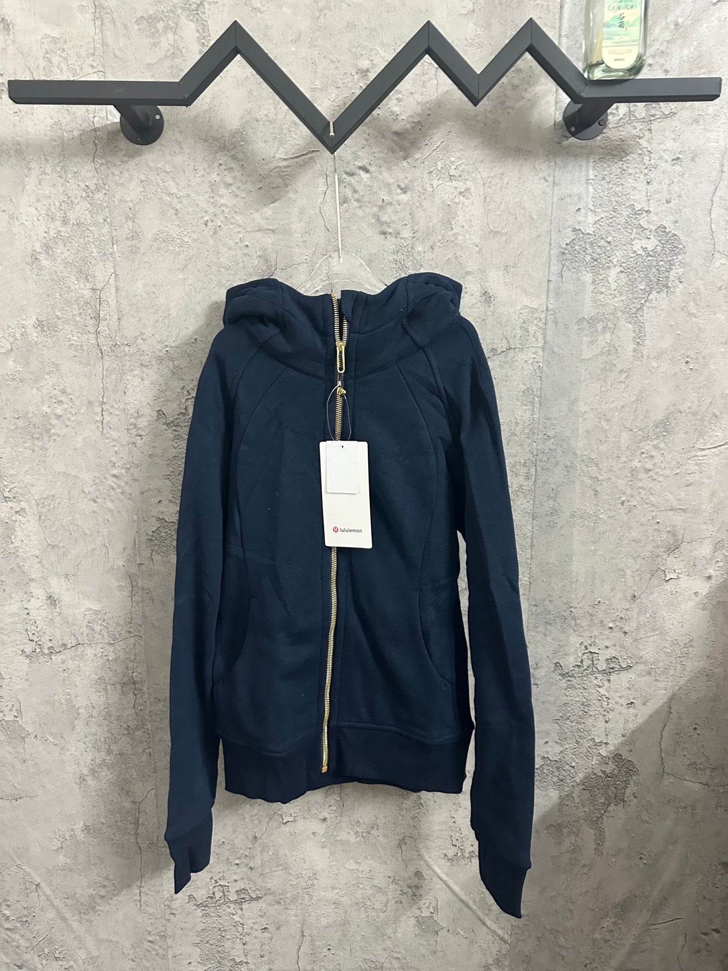 Lululemon dark blue scuba jacket