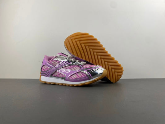 Bottega venta orbit silver and pink