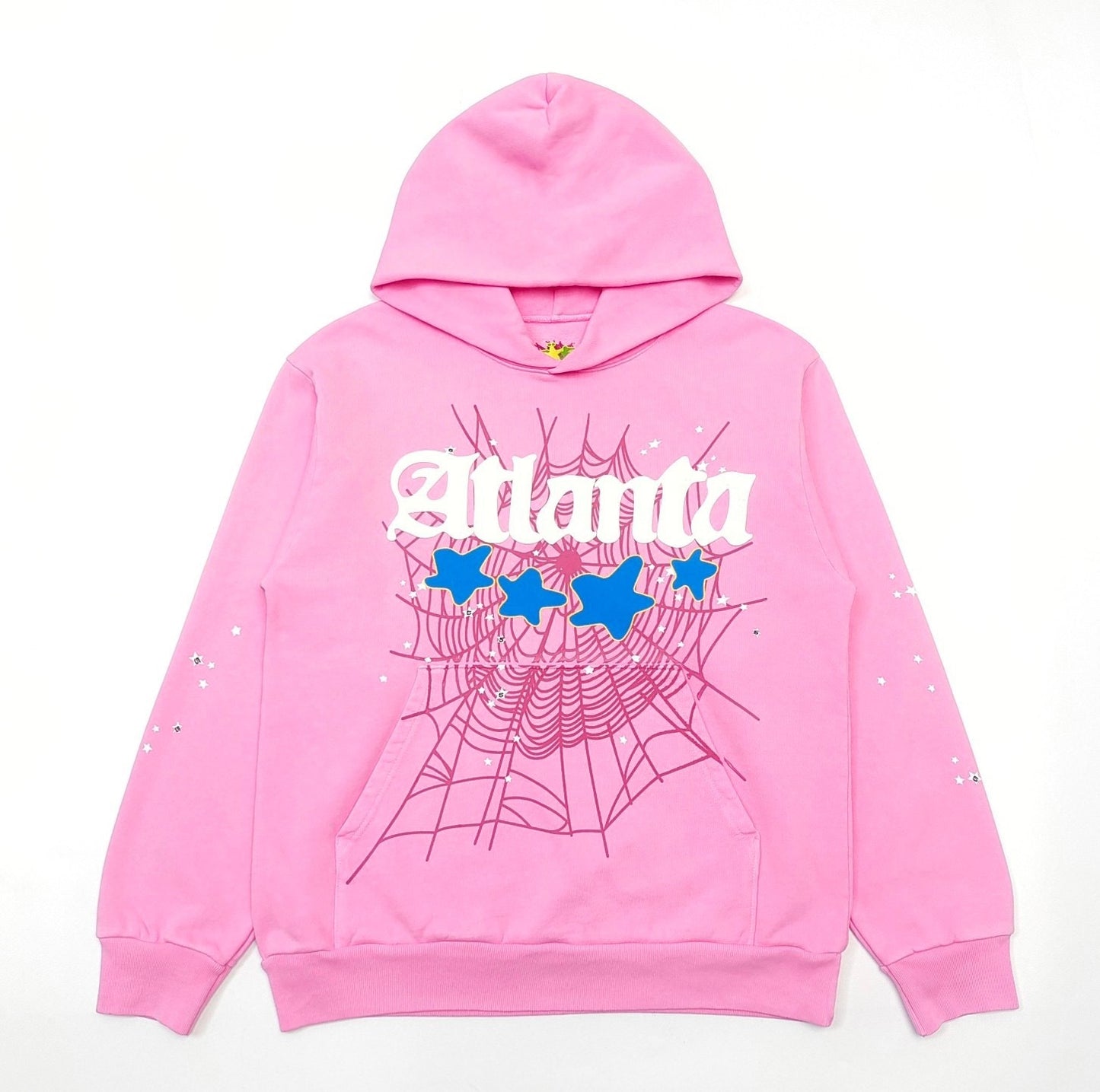 Pink Atlanta sp5der hoodie