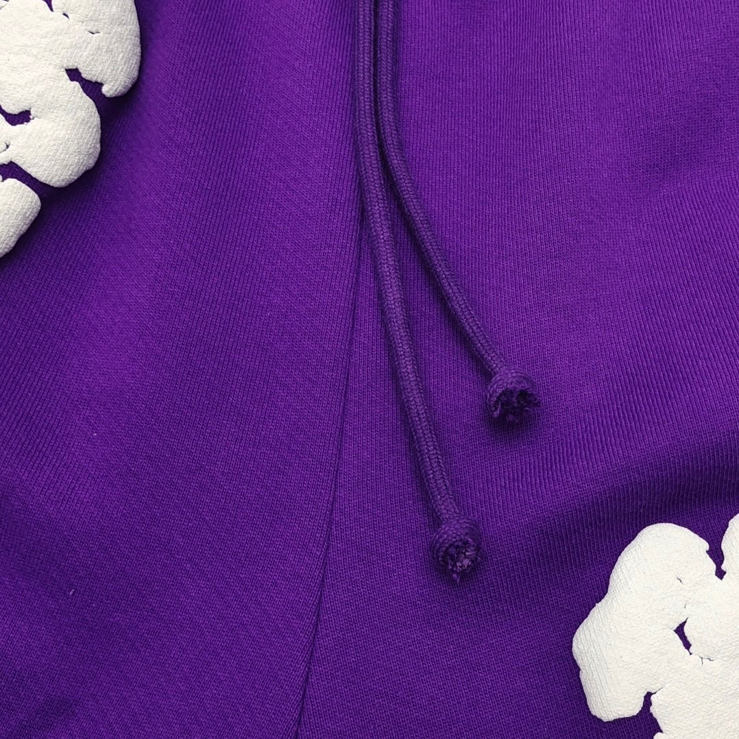 Purple  denim tears sweatpants