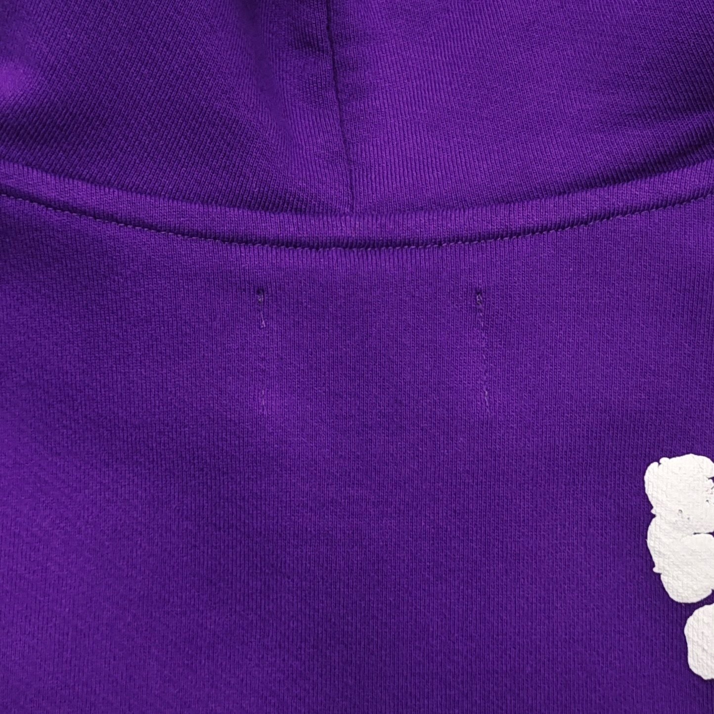 Purple  denim tears hoodie