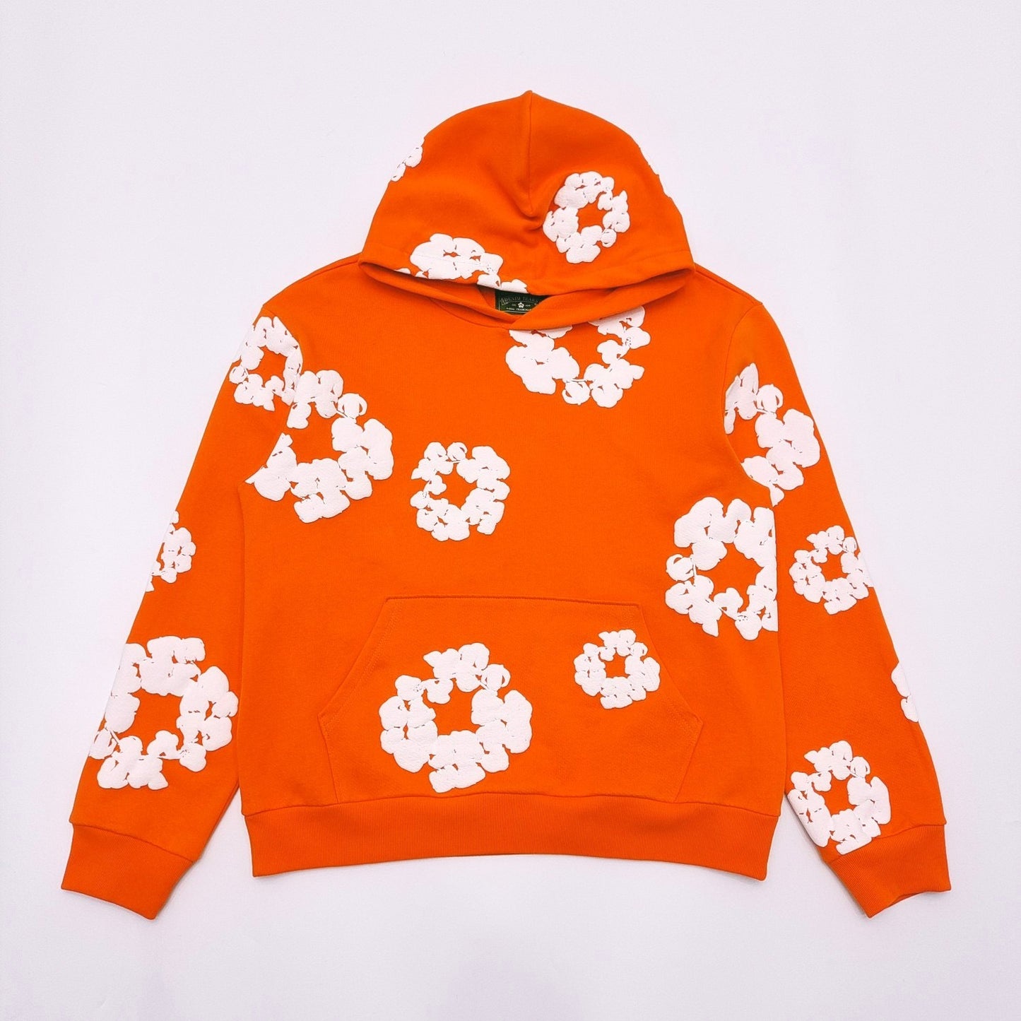 Denim Tears orange hoodie